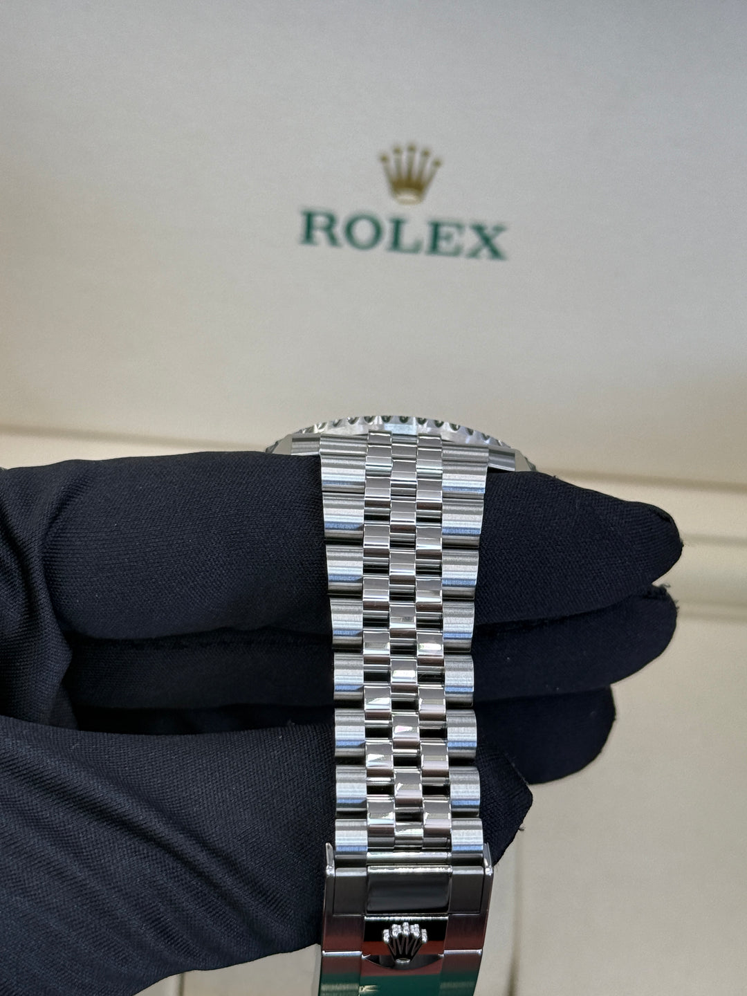 Rolex GMT-Master II 40mm 'Bruce Wayne' Stainless Steel Jubilee - 126710GRNR