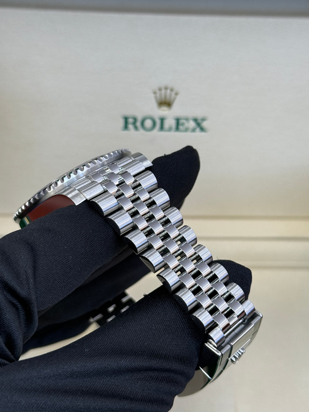 Rolex GMT-Master II 40mm 'Bruce Wayne' Stainless Steel Jubilee - 126710GRNR