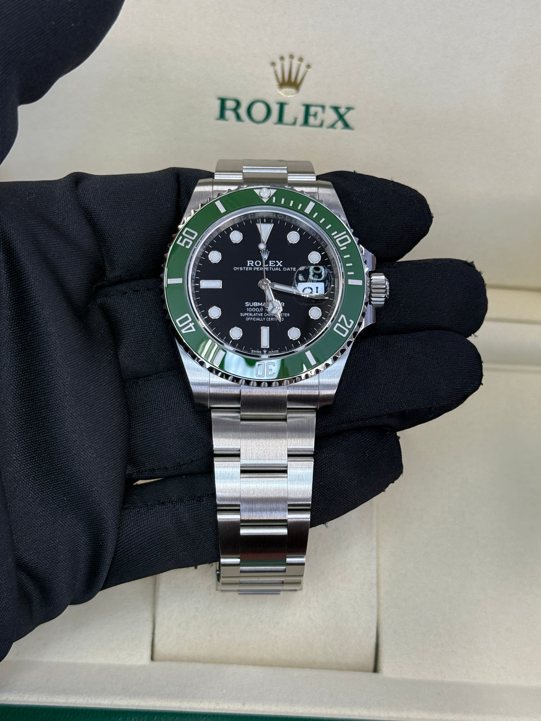 Rolex Submariner Date 41mm 'Starbucks' MK2 Stainless Steel Oyster - 126610LV