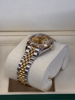Load image into Gallery viewer, Rolex Lady-Datejust 28mm Two-Tone Yellow Fluted Jubilee Champagne Star Diamond Dial - 279173
