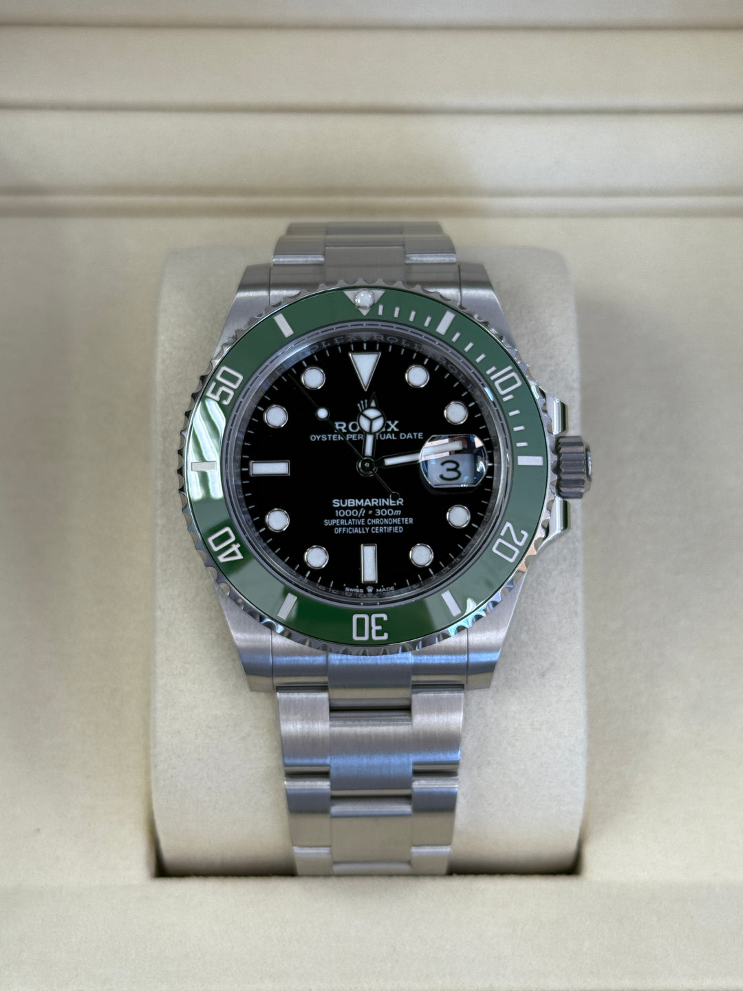 Rolex Submariner Date 'Starbucks' Stainless Steel Oyster