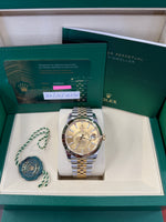 Load image into Gallery viewer, Rolex Sky-Dweller 42mm Two-Tone Yellow Fluted Jubilee Champagne Dial - 336933
