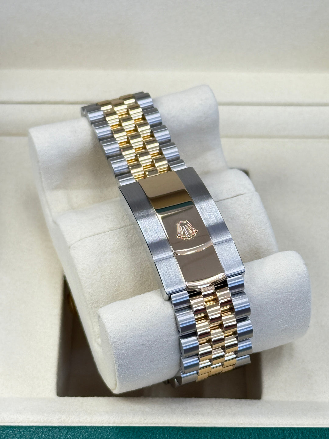 Rolex Sky-Dweller 42mm Two-Tone Yellow Fluted Jubilee Champagne Dial - 336933