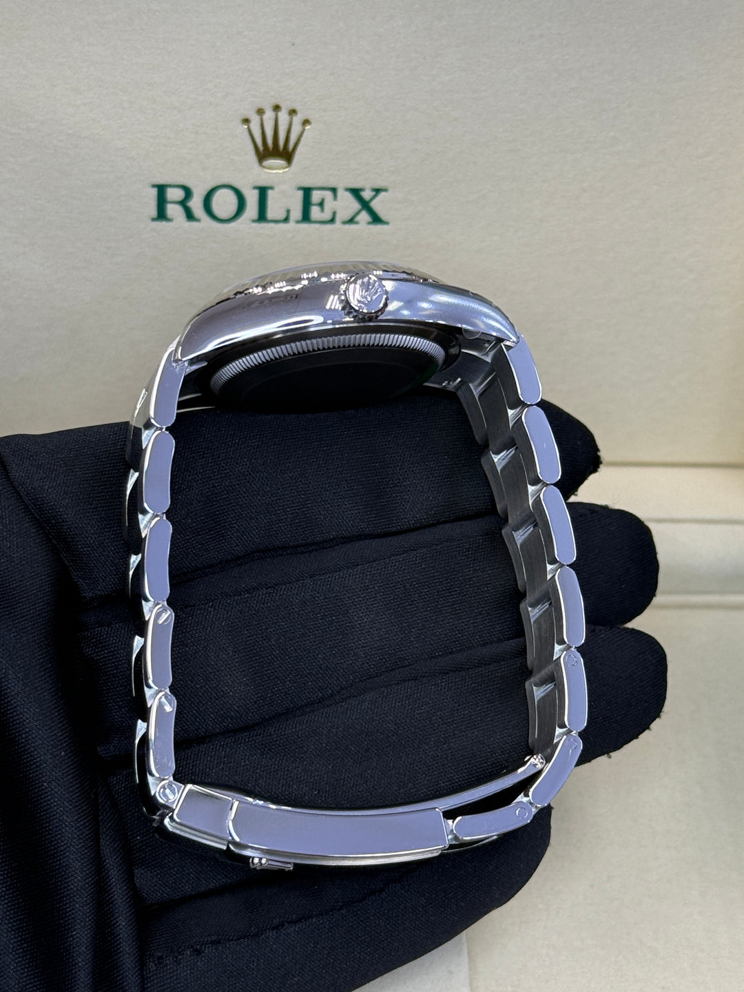 Rolex Datejust 36mm Stainless Steel Fluted Oyster Silver Index Dial - 126234