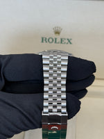 Load image into Gallery viewer, Rolex Datejust 41mm Stainless Steel Fluted Jubilee Blue Stick Dial
