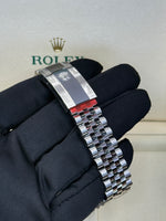 Load image into Gallery viewer, Rolex Datejust 41mm Stainless Steel Fluted Jubilee Mint Green Stick Dial - 126334
